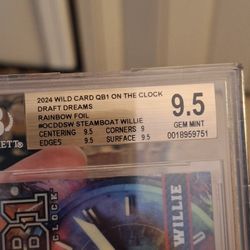 Rainbow Foil  Steamboat Willie 1 Of 1 