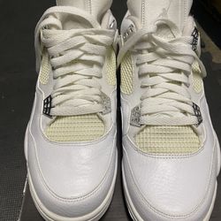 Jordan 4 Silver Anniversary SZ 10 Cash Or Bitcoin Only