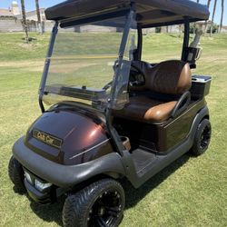 Street-Legal Club Car Golf Cart with High-Speed Motor (25 mph) 