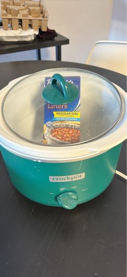Crockpot Slow Cooker Teal