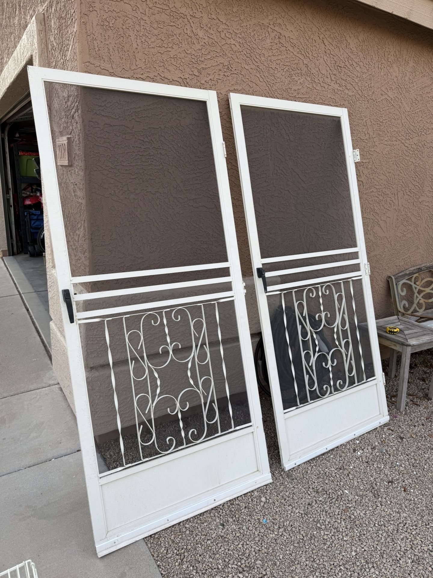 (2) Outdoor Patio Screen Door 35.5” x 80” for Sale in Sun City, AZ