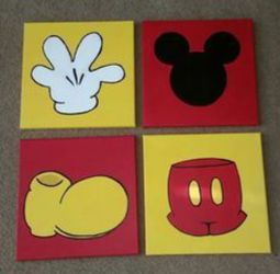 Hand made Canvas wall art decor