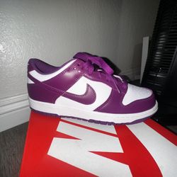 Purple Nike Dunks Never Worn!