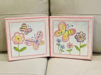 Cute Girls Room Wall Art/Set of 2