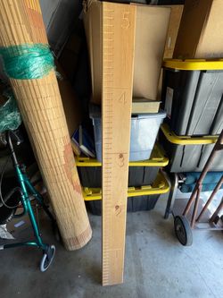 Growth Chart Wood