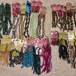 Lot of Assorted Bead Strands (Lot M)