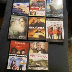 8 Assorted DVD’s For 5 Dollars 