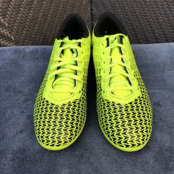 Under Armour UA CF FORCE 3.0 FG-R JR Lime Green/ BLACK Soccer Cleats Youth Kids Size 4Y