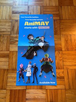 Bandai Namco AniMAY Anime Promotional Poster