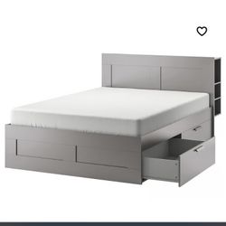 Used BRIMNES Bed frame 