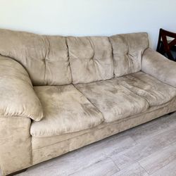 Brown Three Seater Couch