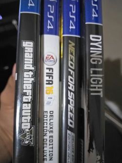 4 ps4 games