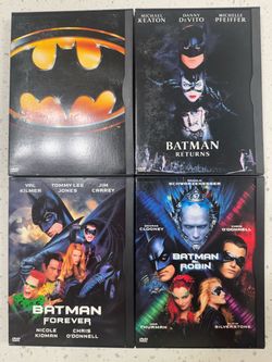 Batman 4-DVD Collection Set