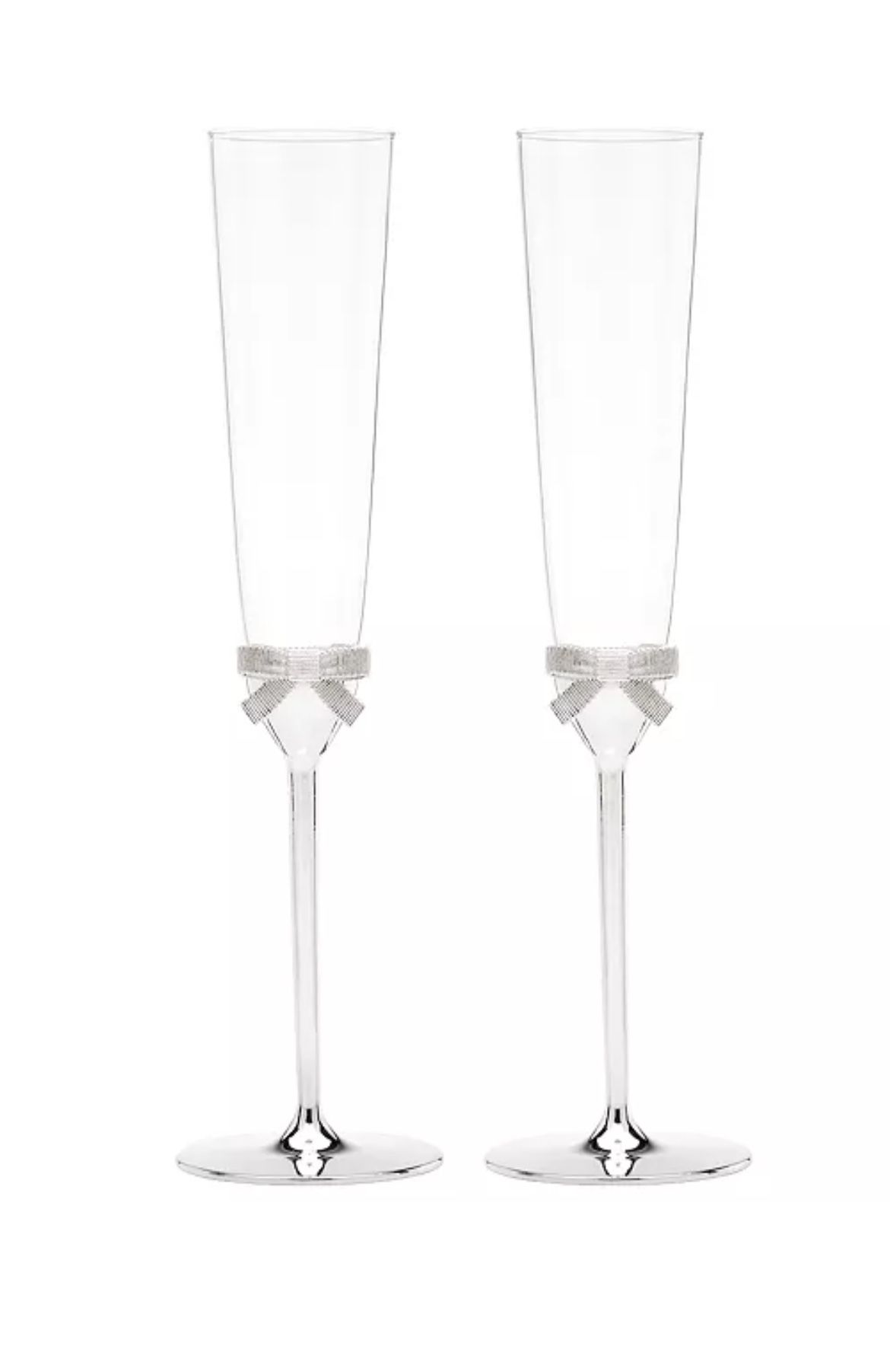 Kate Spade Grace Avenue Flute Pair Set Of 2 Toasting Flutes