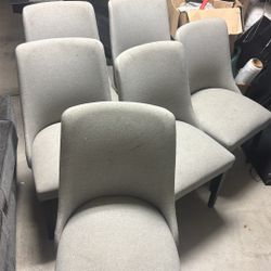 Marble Round Dining Table Set 