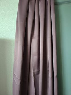 IKEA MAJGULL Mauve Blackout Curtain 2 PanelS