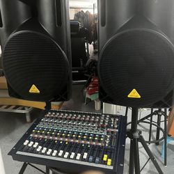  2 Bocinas  Y. Mixer  Buenas Condiciones 