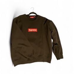Supreme Box Logo Crewneck (FW22) Black Large