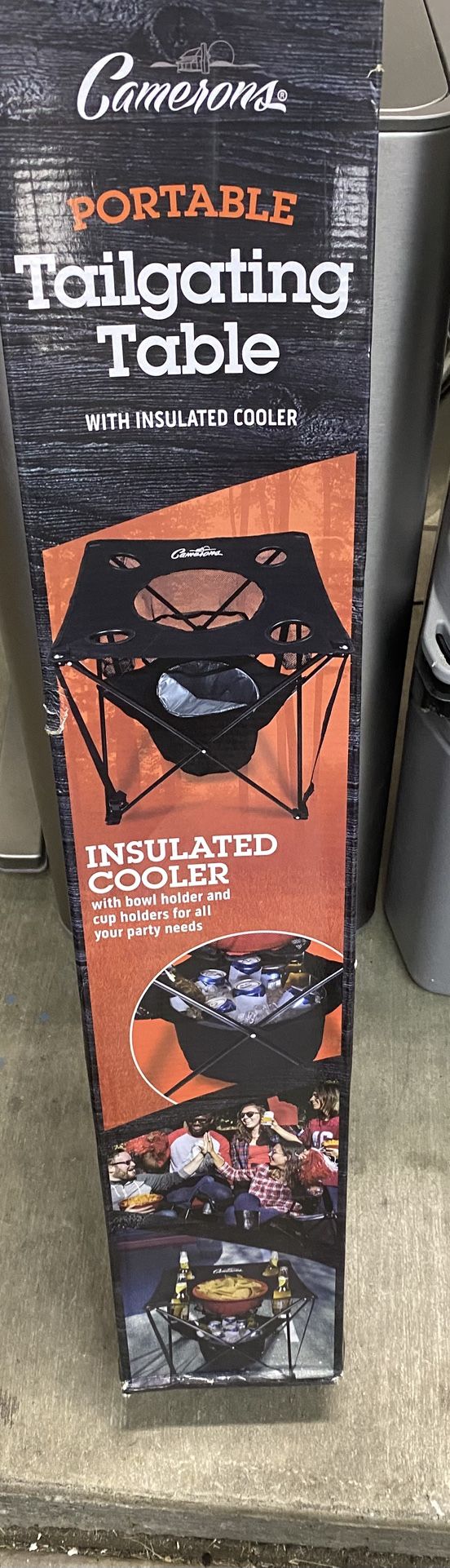 Portable Tailgating Camper With Insulated Cooler NEW