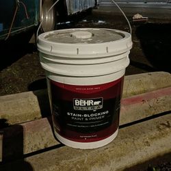 Behr Ultra Exterior Flat Light Grey 5 Gal
