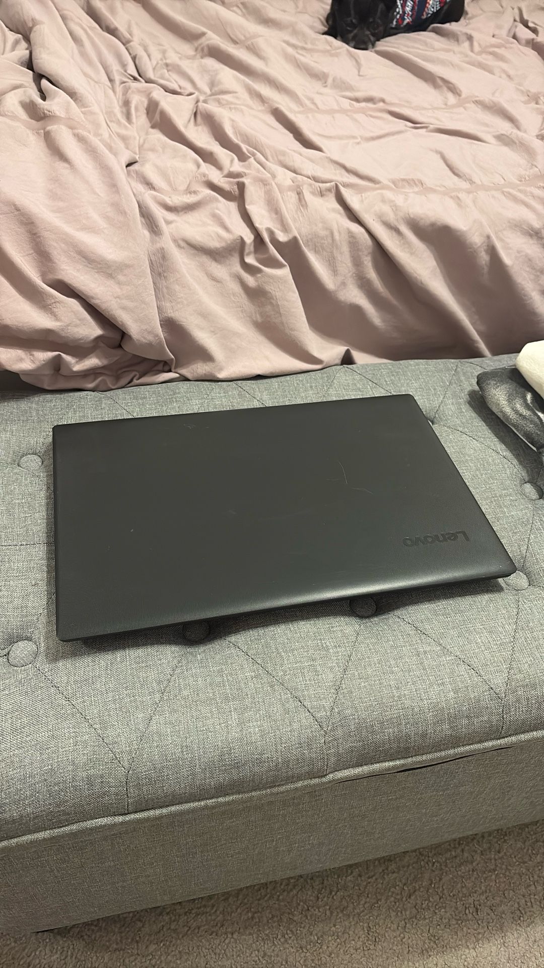 Black Lenovo Laptop 15x10 inches