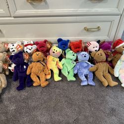 106 Rare And Excellent Condition TY BEANIE BABIES