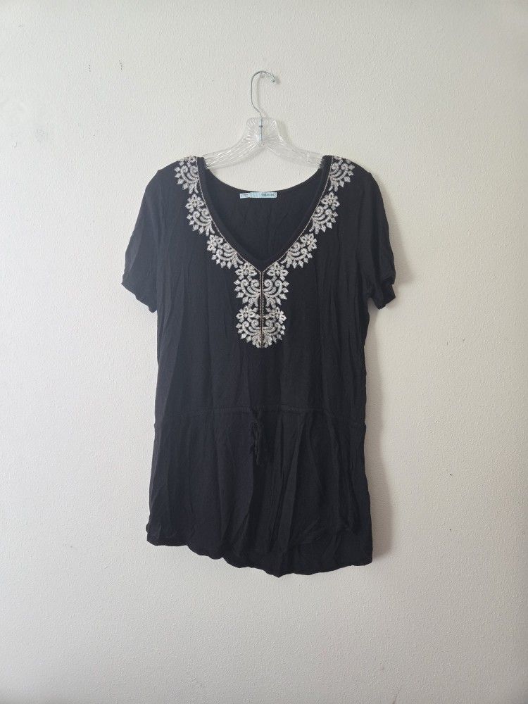 Embroidered Top