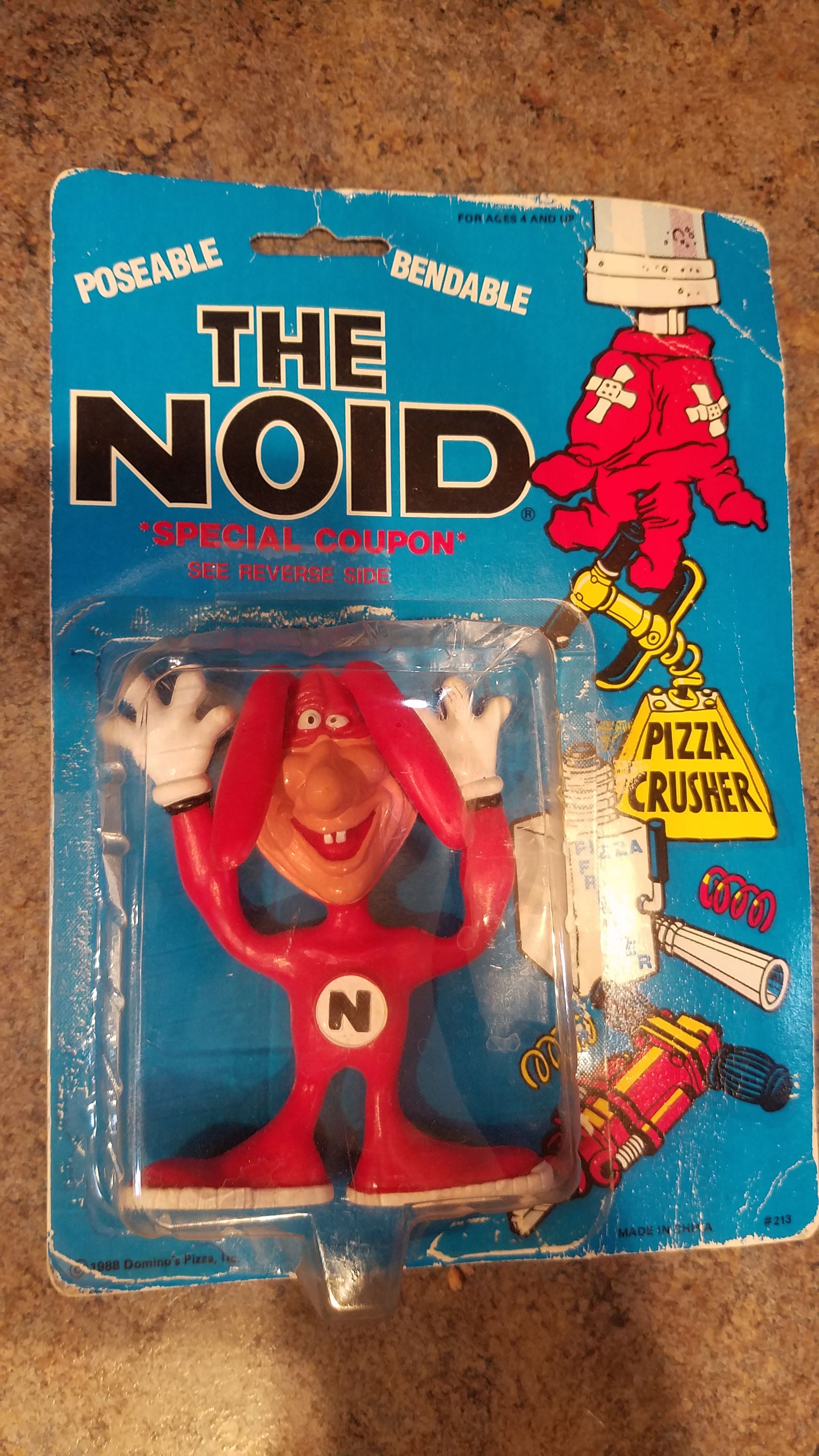 Rare Dominos Pizza Noid