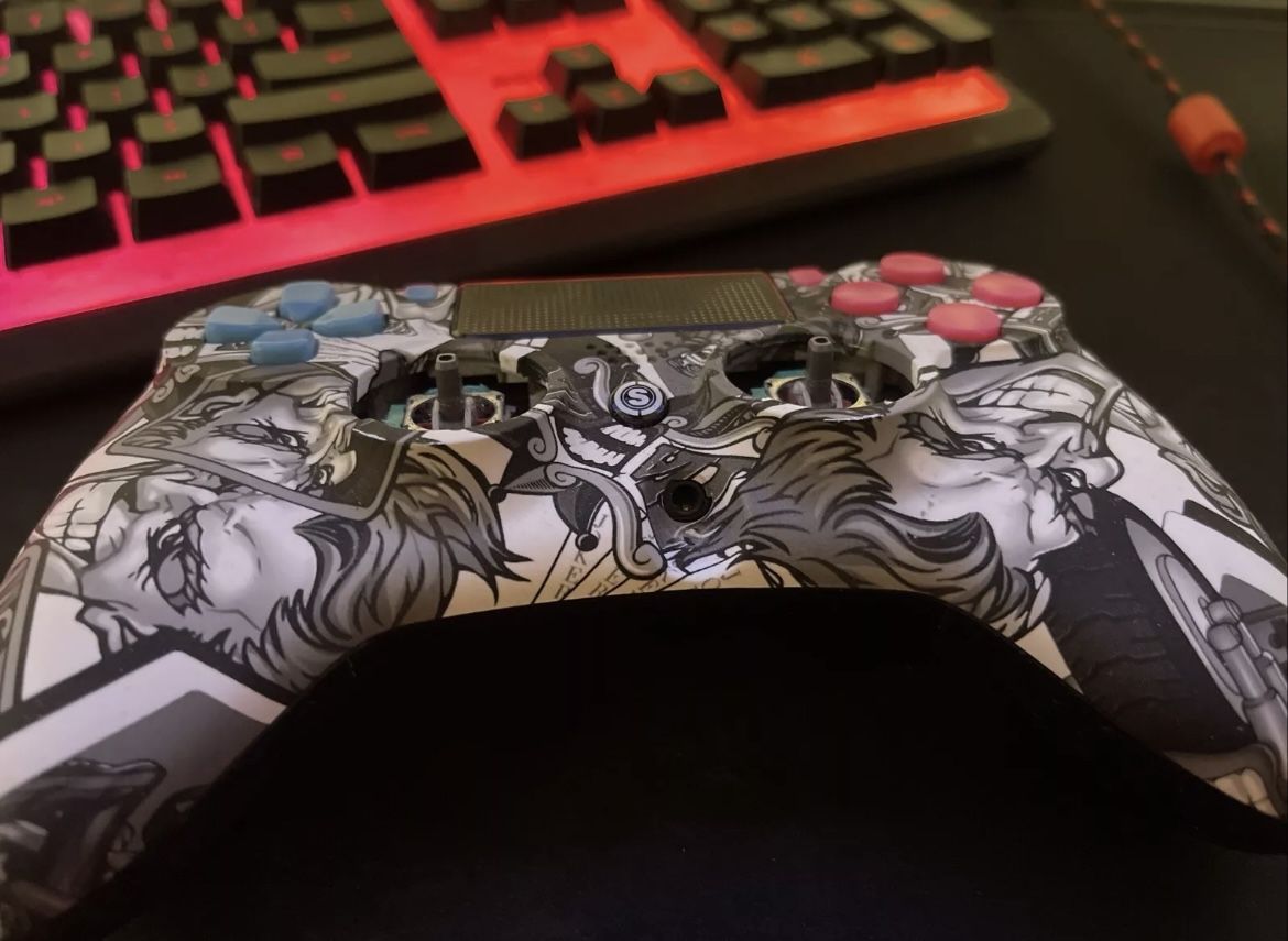 PS4 Scuf Impact Joker Graffiti Edition
