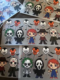 Horror Disney / Halloween/ Disney/ t shirt / sweater / heat transfers