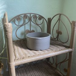 Clay Pot / Dog Or Cat Food Bowl 