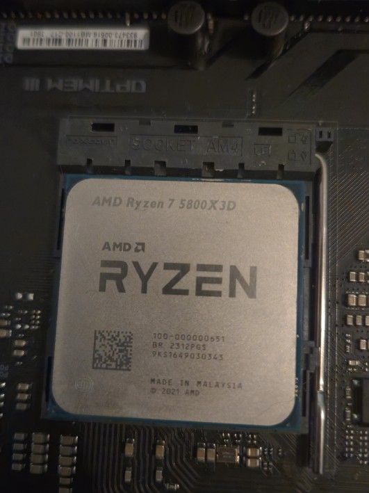 Ryzen 7 5800x3D CPU