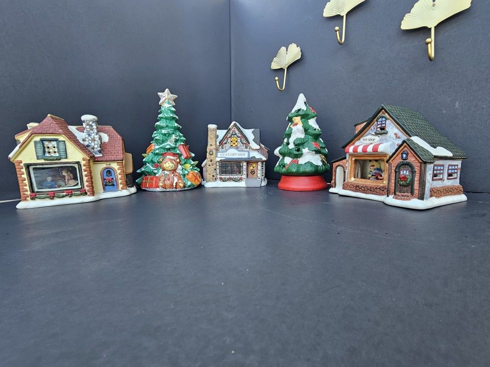 Vintage Christmas Vintage 5pcs