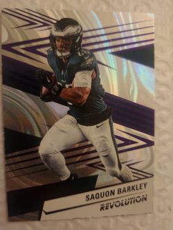 2025 Panini Revolution Swirl Saquon Barkley /49 Philadelphia Eagles #’d