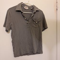 Original Penguin Gray Collar Shirt 