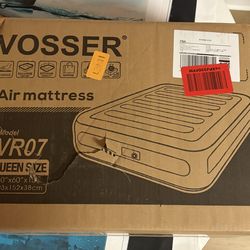 Air Mattress Queen with Built-in Pump, 18" Raised Inflatable Blow Up Mattress