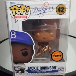 BRAND NEW JACKIE ROBINSON BRONZ CHASE FUNKO