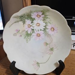 J&C Bavaria Hand-Painted Porcelain Plate Mint