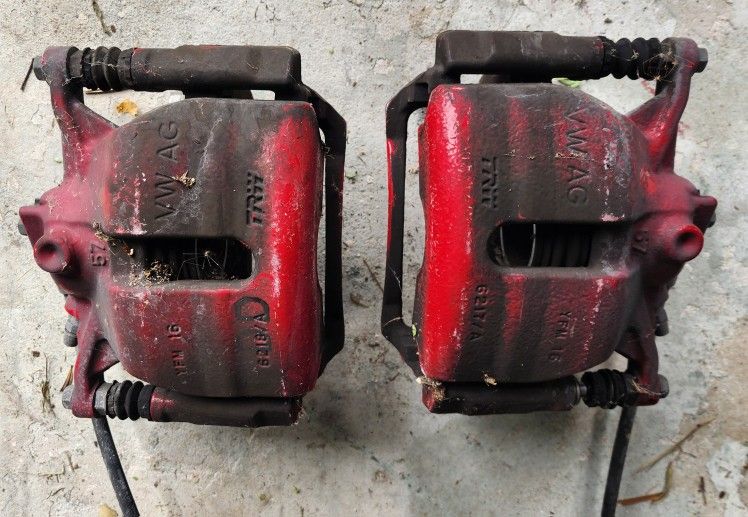 VW GTi Calipers, off of a 2015 Mk. VII.