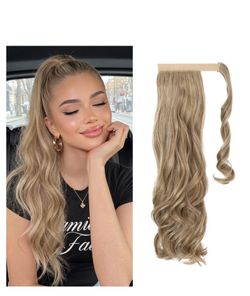 CJL HAIR 22" Curly Ponytail Extension - Sand