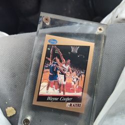 Portland Trail Blazer Wayne Cooper (Auto)