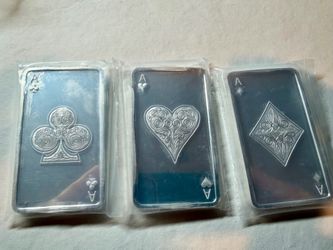 10 Oz Ace Silver Bars