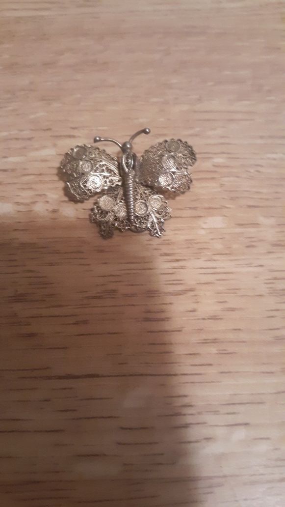 Vintage butterfly pin