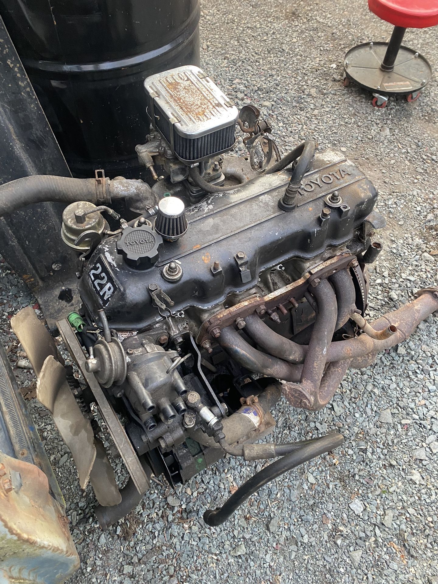 Toyota 22r Motor