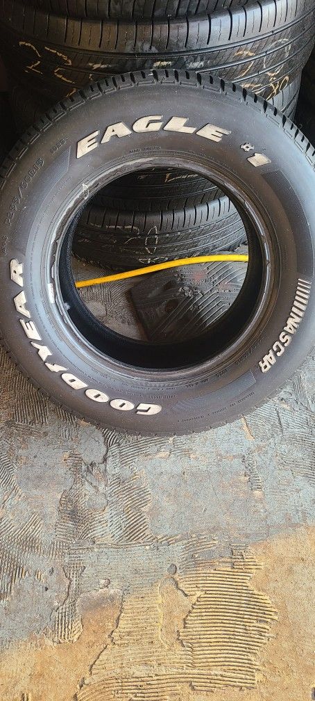255/60R15 Goodyear (4) $250 Cash