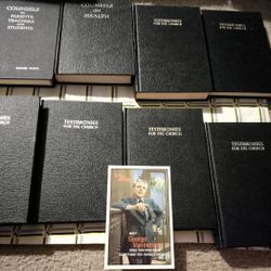 Ellen G White  BOOK Lot OOP BOOKS  / COUNSELS ON HEALTH , COUNSELS TO PARENTS, Book Lot