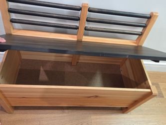 Bench with storage