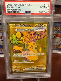 Pikachu EX Prismatic Evolutions