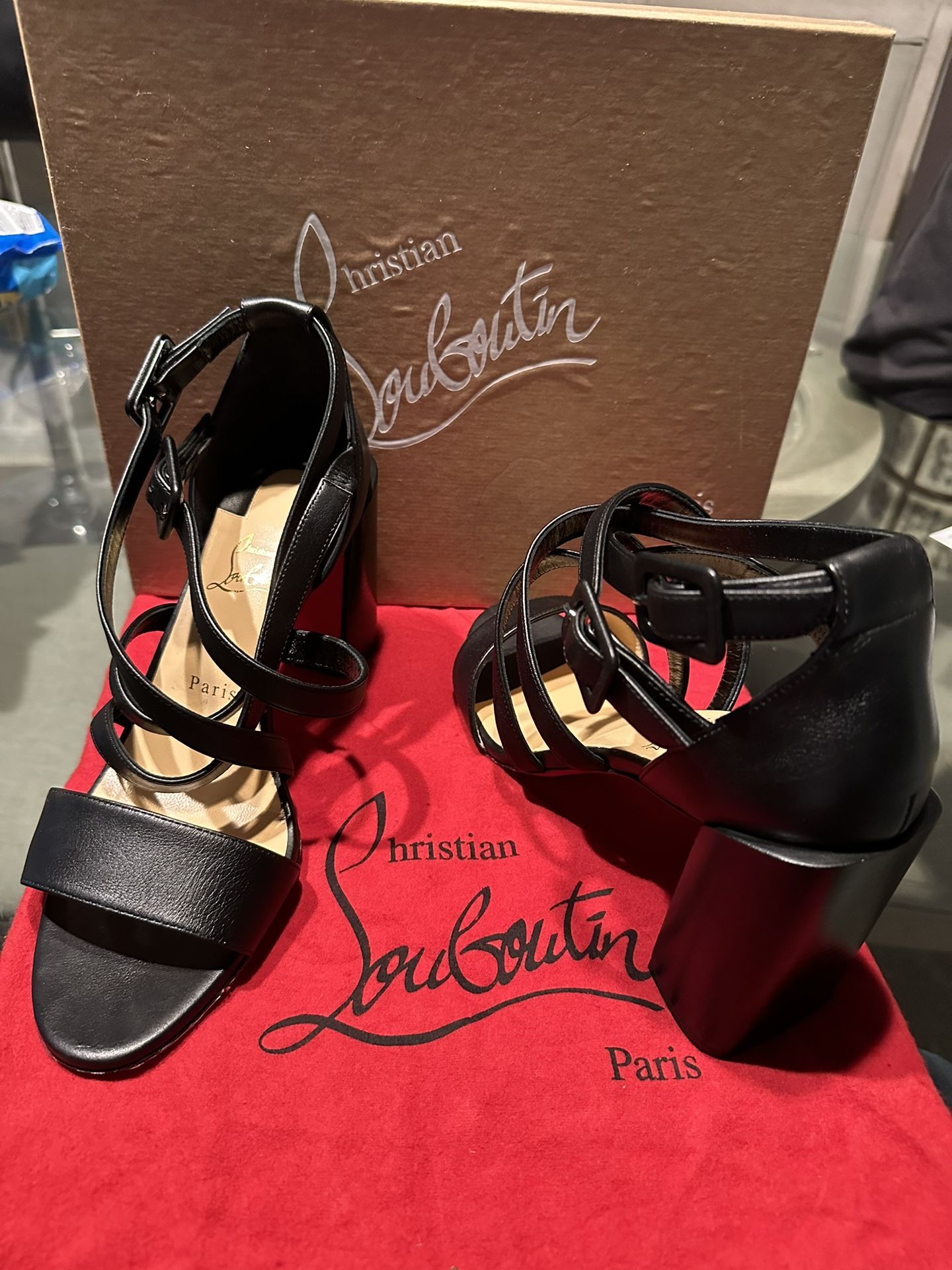 Christian Louboutin Heel/ Fashion Heel/Women/Size:EU 40/Size:US