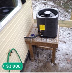 New a/c or heat pump